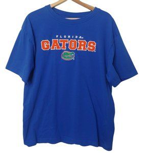 University of Florida Gators Pro Edge Mens XL T Shirt Embroidered Blue